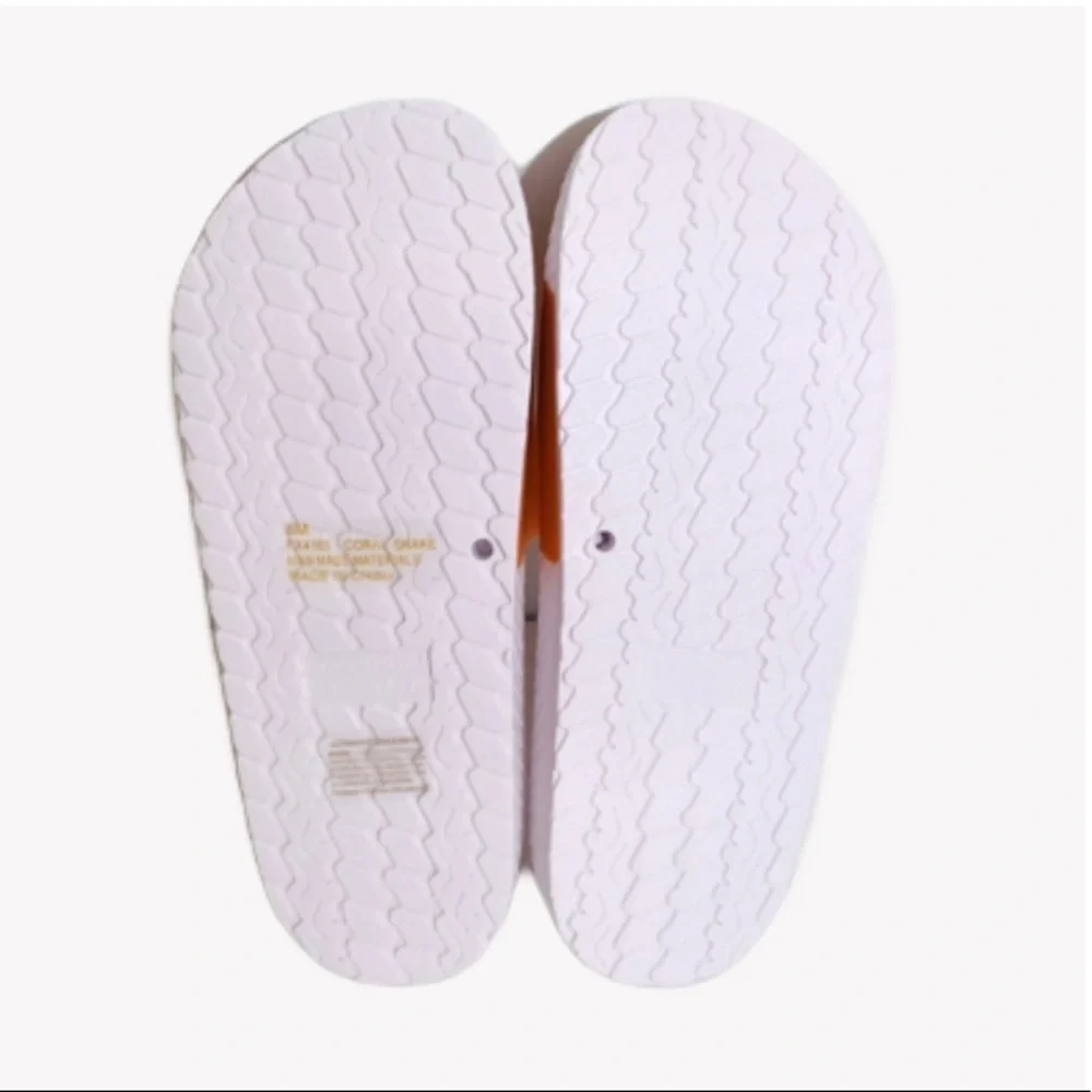 Matte Orange Slides